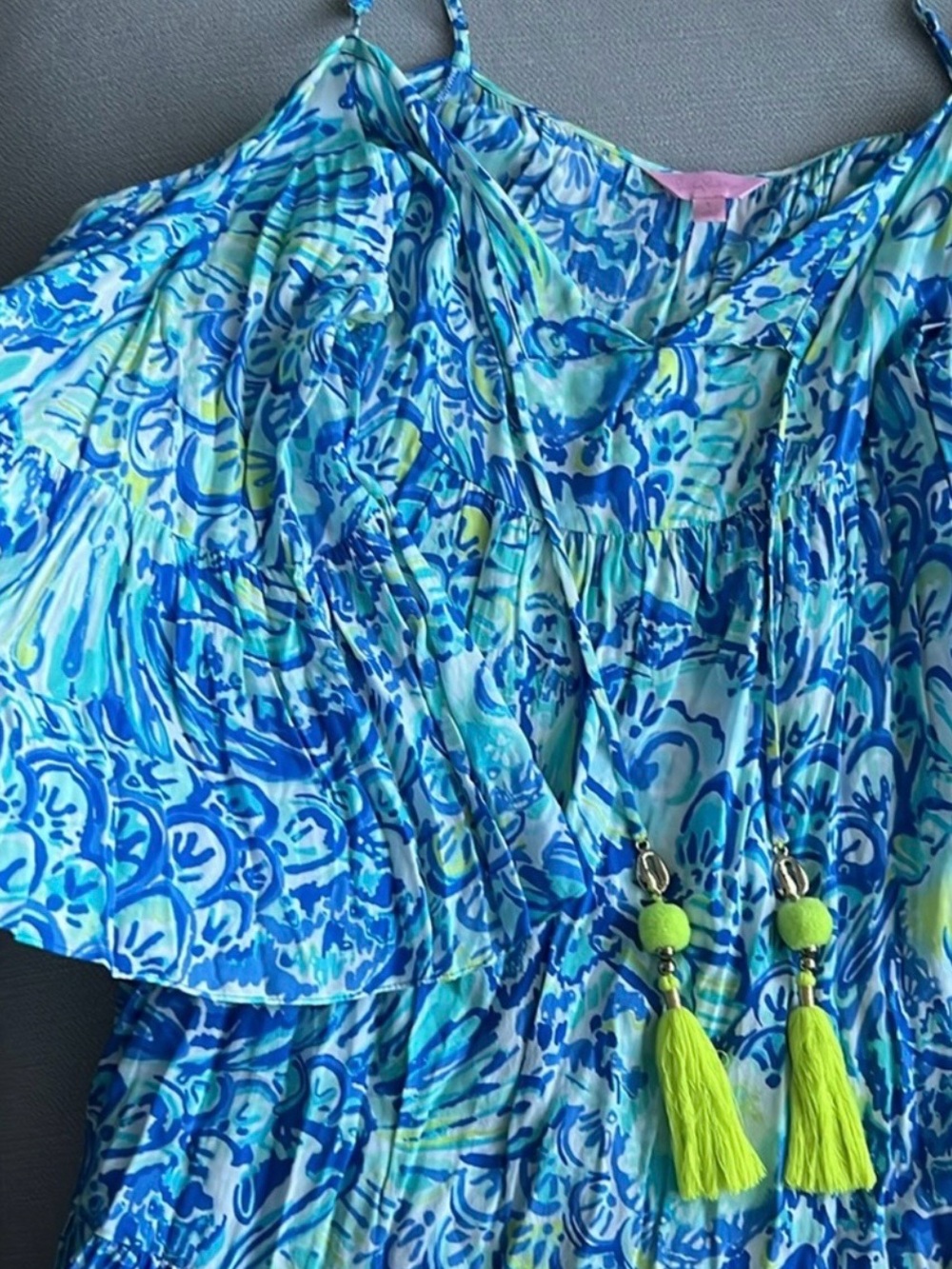 HTF Lily Pulitzer Alanna Dress Size L - Picture 4 of 7